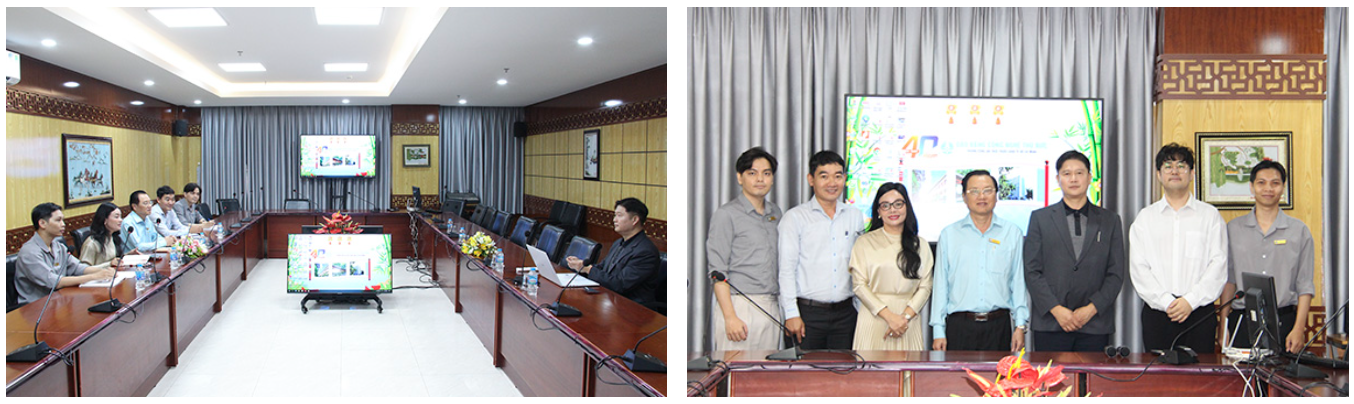 TDC LÀM VIỆC CÙNG ĐẠI DIỆN TRƯỜNG ĐH QUỐC GIA KANGWON, HÀN QUỐC